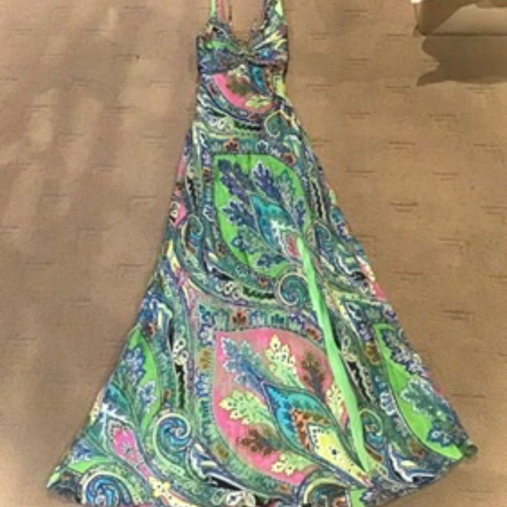 Stunning Maryl Couture Embellished maxi dress